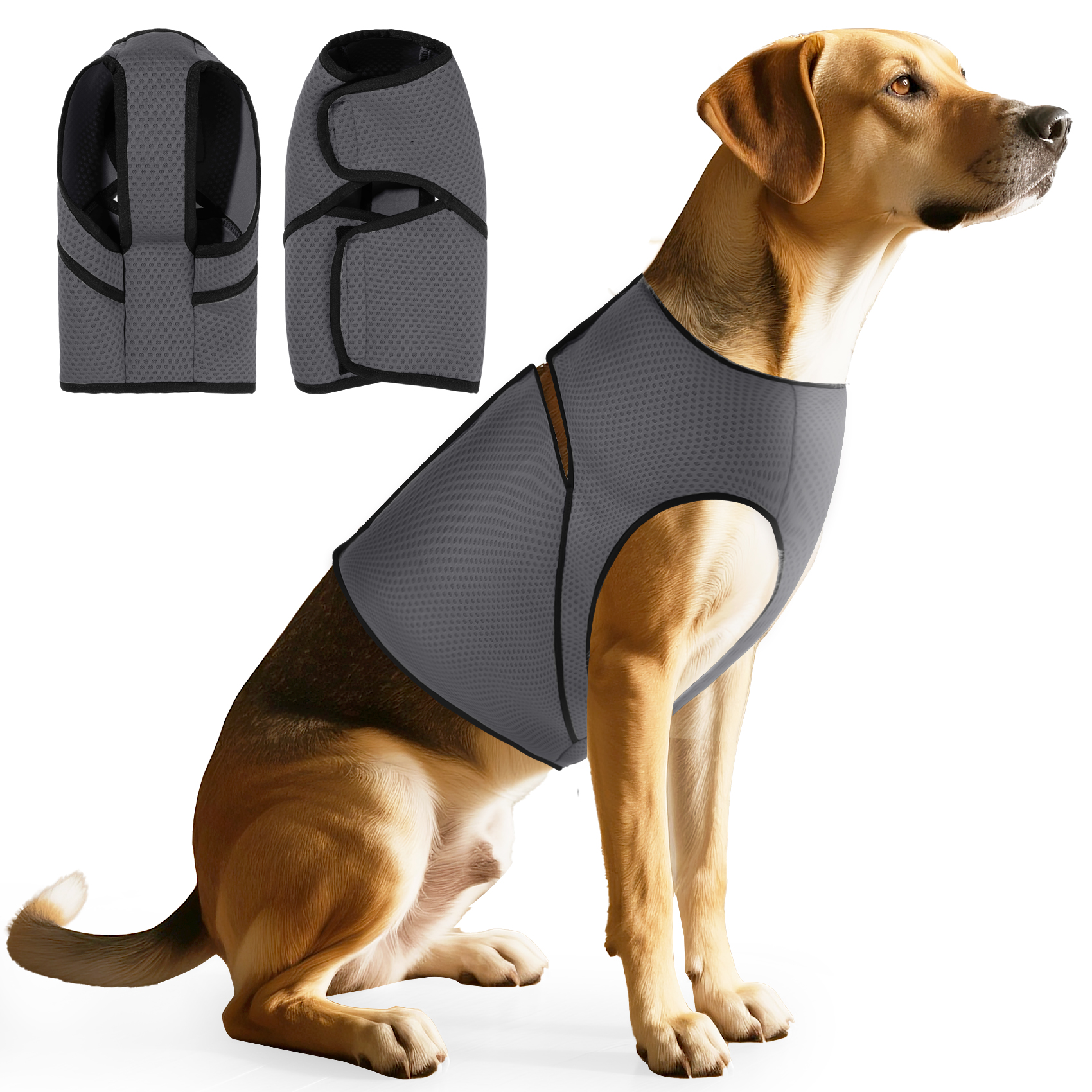 Dog Anxiety Vest - Dog Anxiety Jacket, Dog Coat for