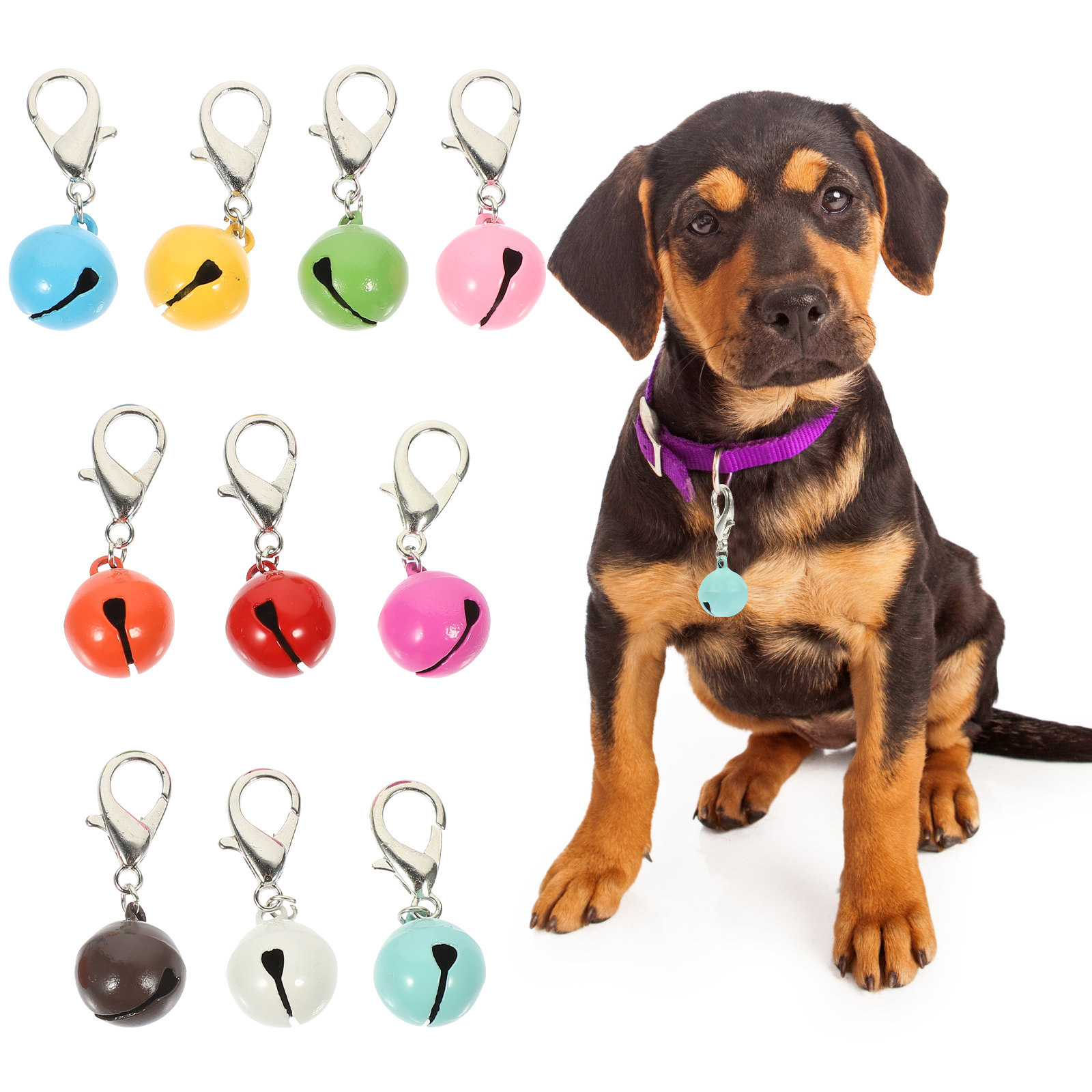 10Pcs Pet Collar Bells Durable – обзор и цена Pet Supplies Locations
