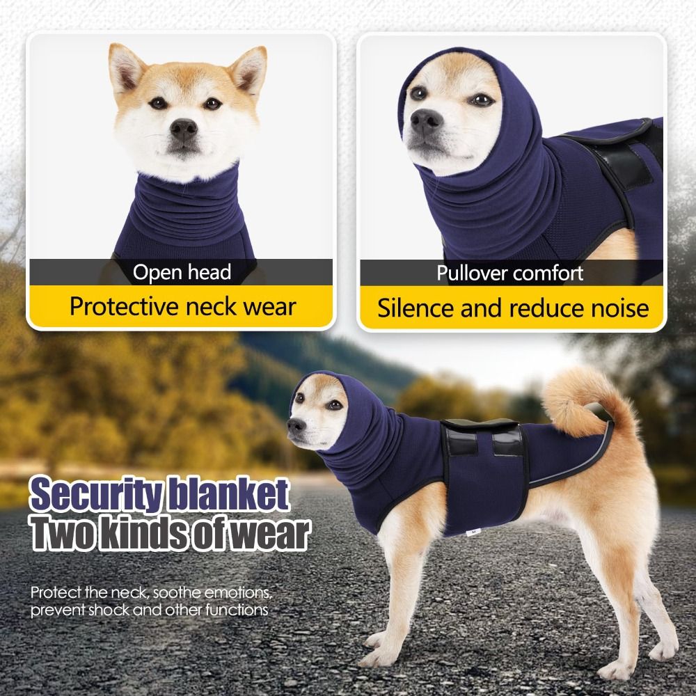 Noise-proof Dog Calming Hoodie – обзор и цена Dog Anxiety Vest