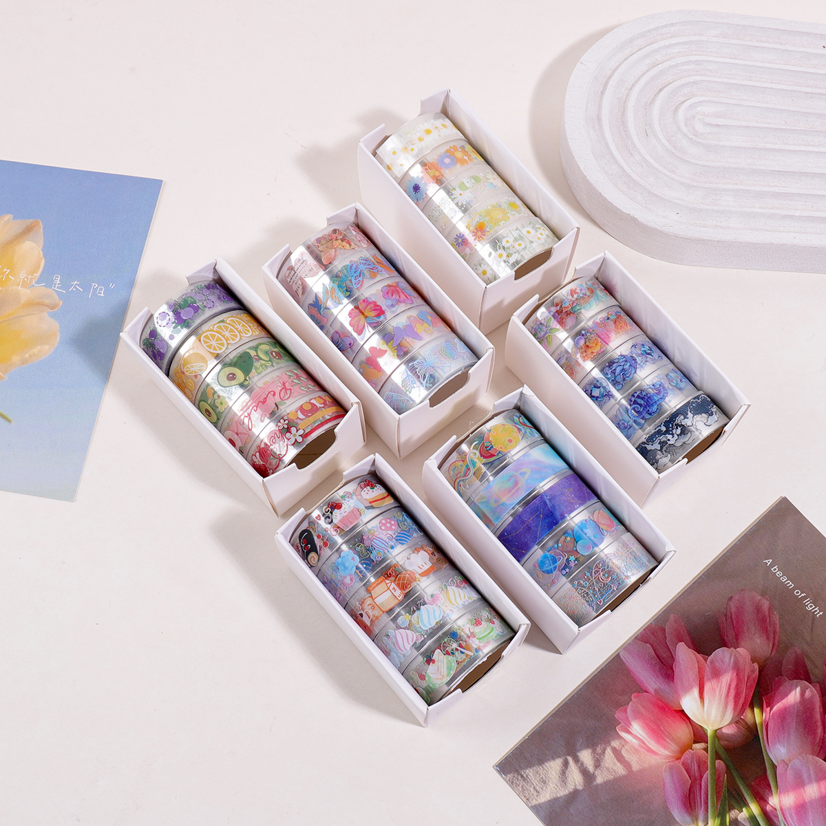 5 Rolls Clear PET Washi Tape S – обзор и цена Pet Supplies In