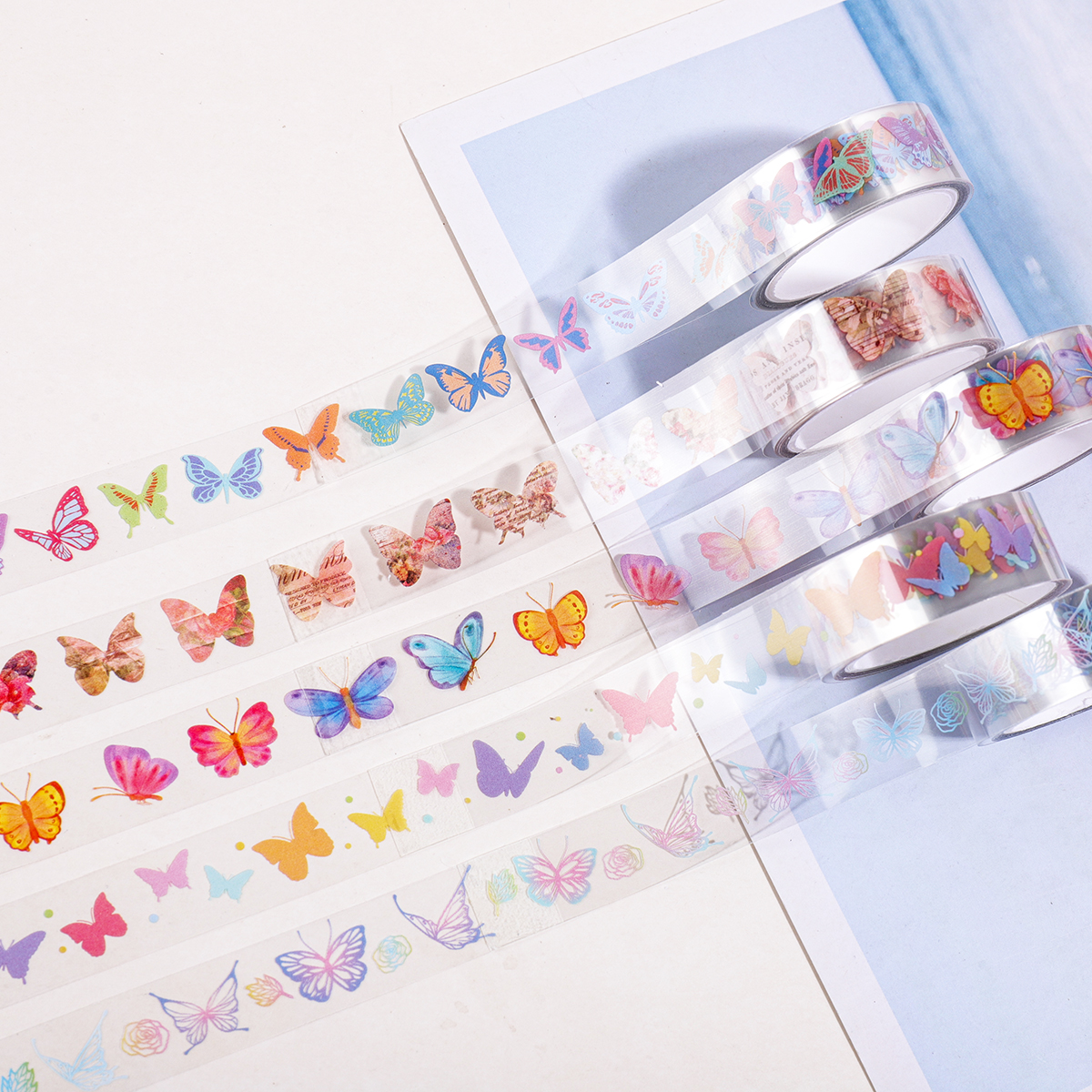 5 Rolls Clear PET Washi Tape S – обзор и цена Pet Supplies In