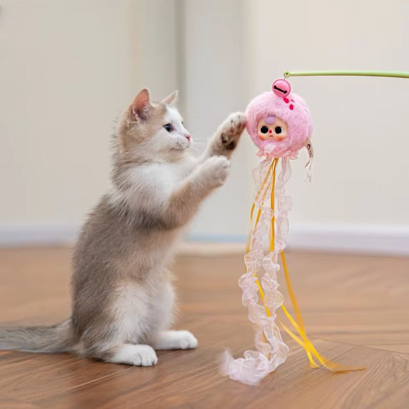 New Baby Three Cat Teasing Sti – обзор и цена Interactive Cat Toy