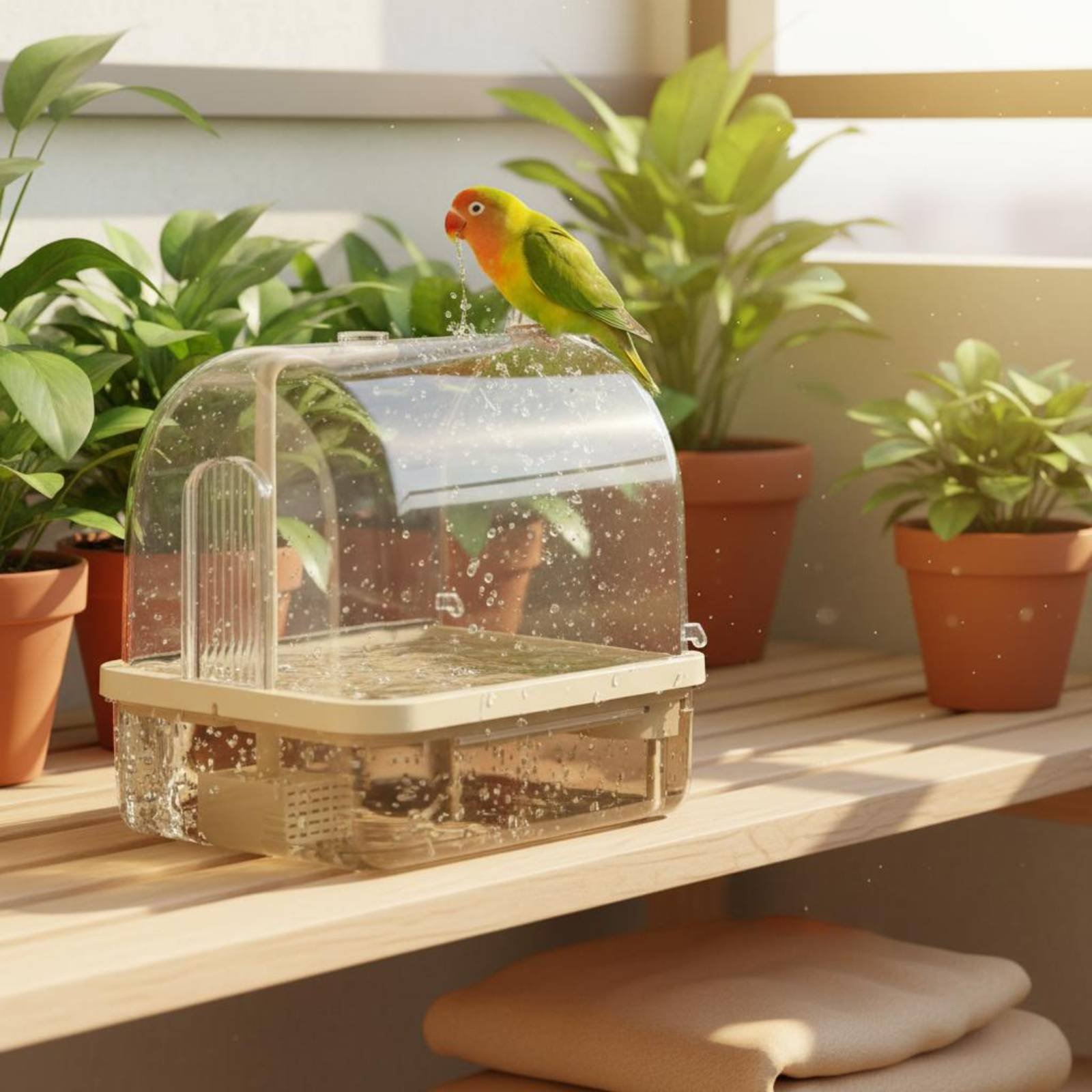 Automatic Bird Bath Wireless S – обзор и цена Pet Supplies In