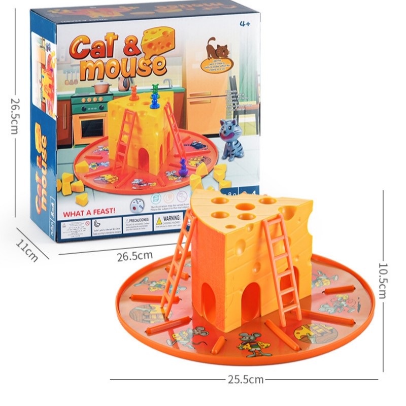 Cat and Mouse Cake Cheese Boar – обзор и цена Interactive Cat Toy