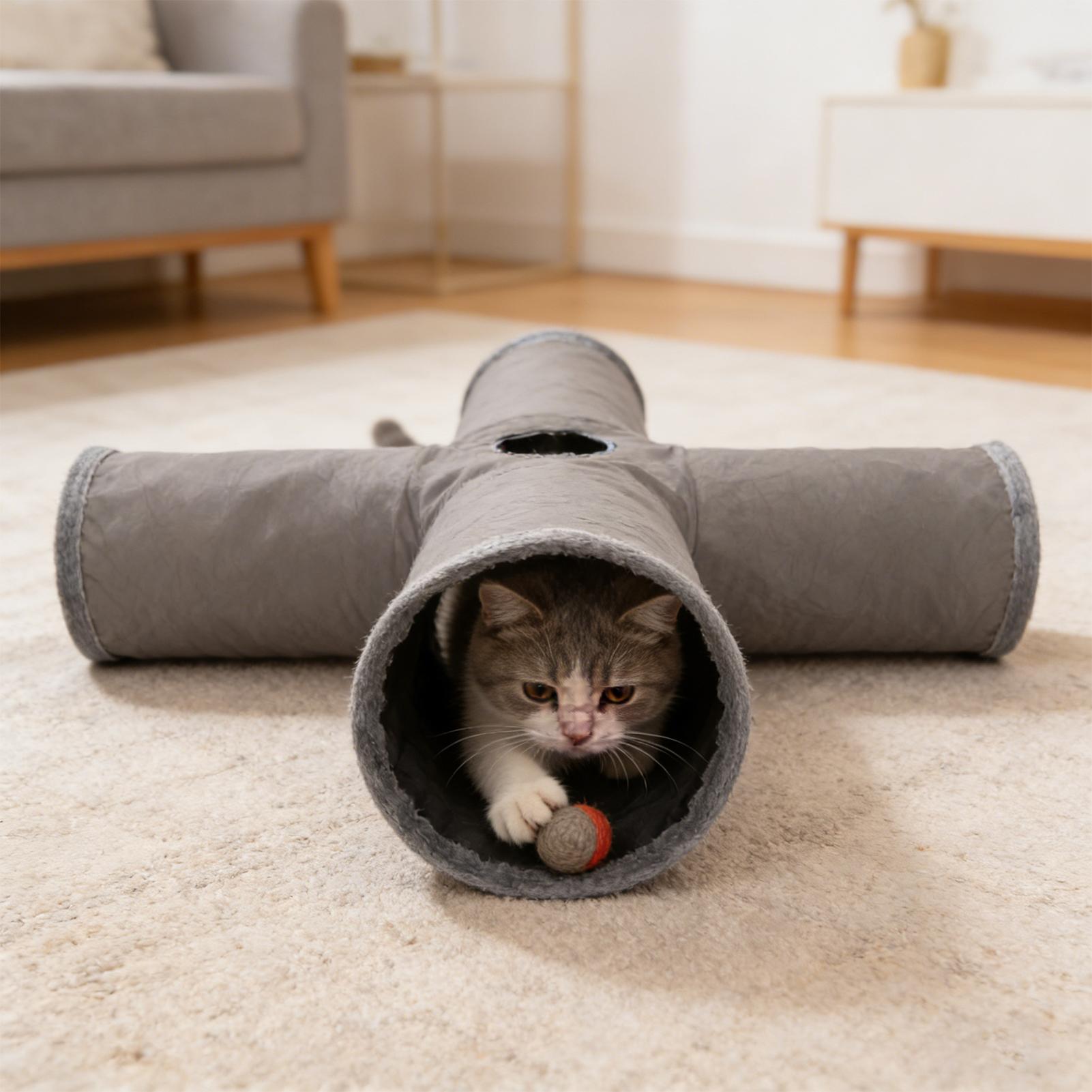 Tunnels For Indoor Cats Maze P – обзор и цена Interactive Cat Toy