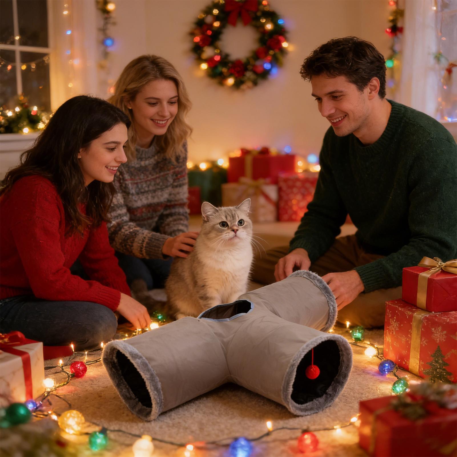 Tunnels For Indoor Cats Maze P – обзор и цена Interactive Cat Toy