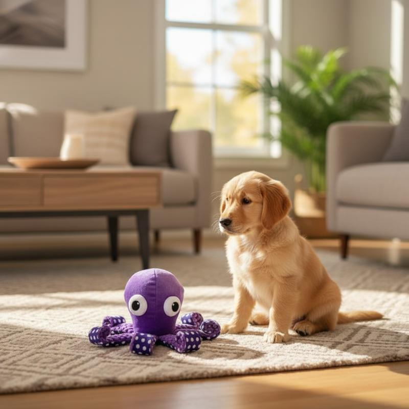 Octopus Squeaky Pet Toy Odor-F – обзор и цена Interactive Cat Toy