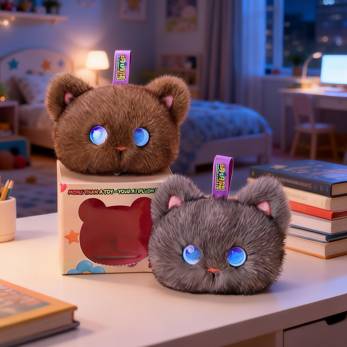 Tobot AI Plush Cat Toy Interac – обзор и цена Interactive Cat Toy