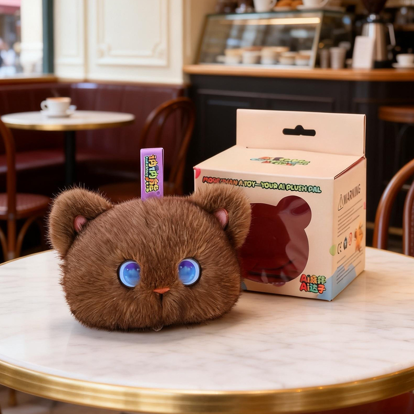 Tobot AI Plush Cat Toy Interac – обзор и цена Interactive Cat Toy