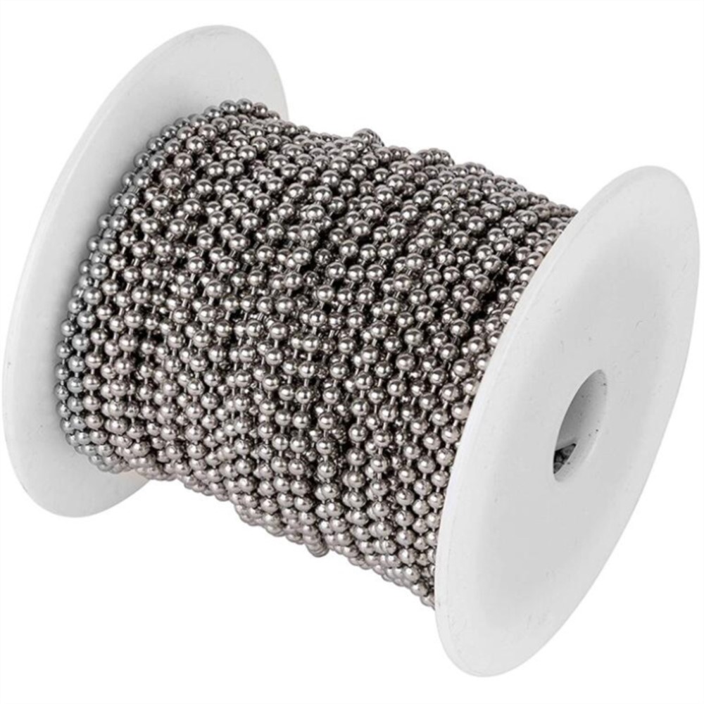 10m Stainless Steel Bead Ball  – обзор и цена Pet Supplies In
