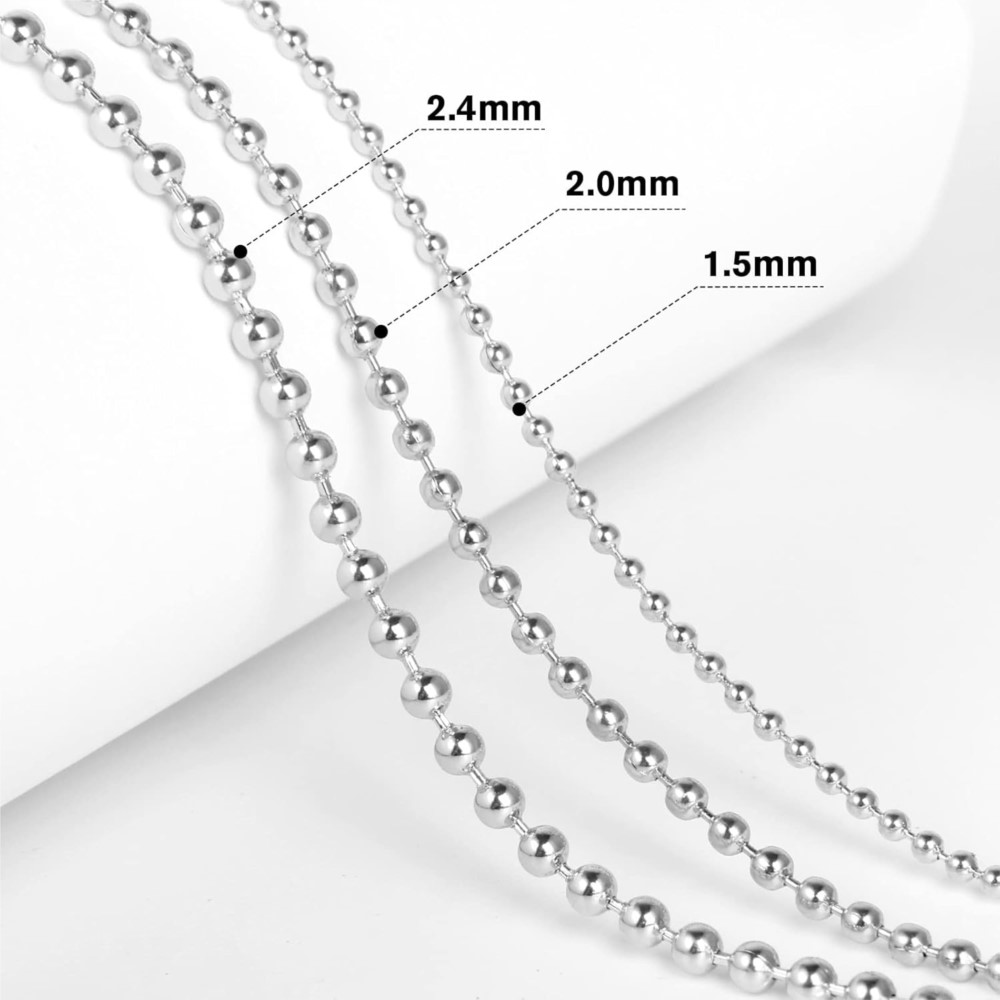 10m Stainless Steel Bead Ball  – обзор и цена Pet Supplies In