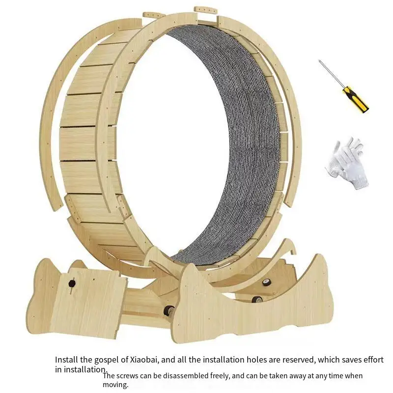 Cat fitness wheel indoor toy c – обзор и цена Interactive Cat Toy