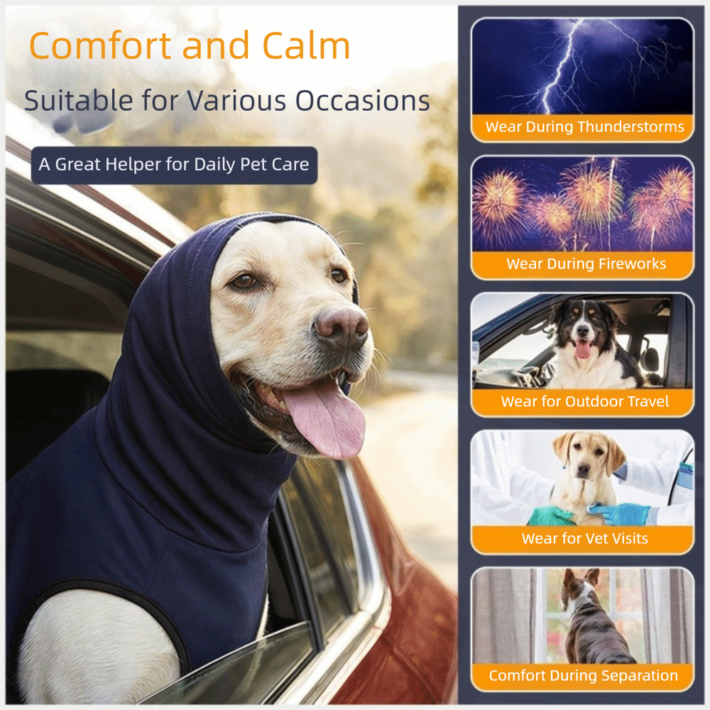 Noise-proof Dog Anxiety Vest B – обзор и цена Dog Anxiety Vest
