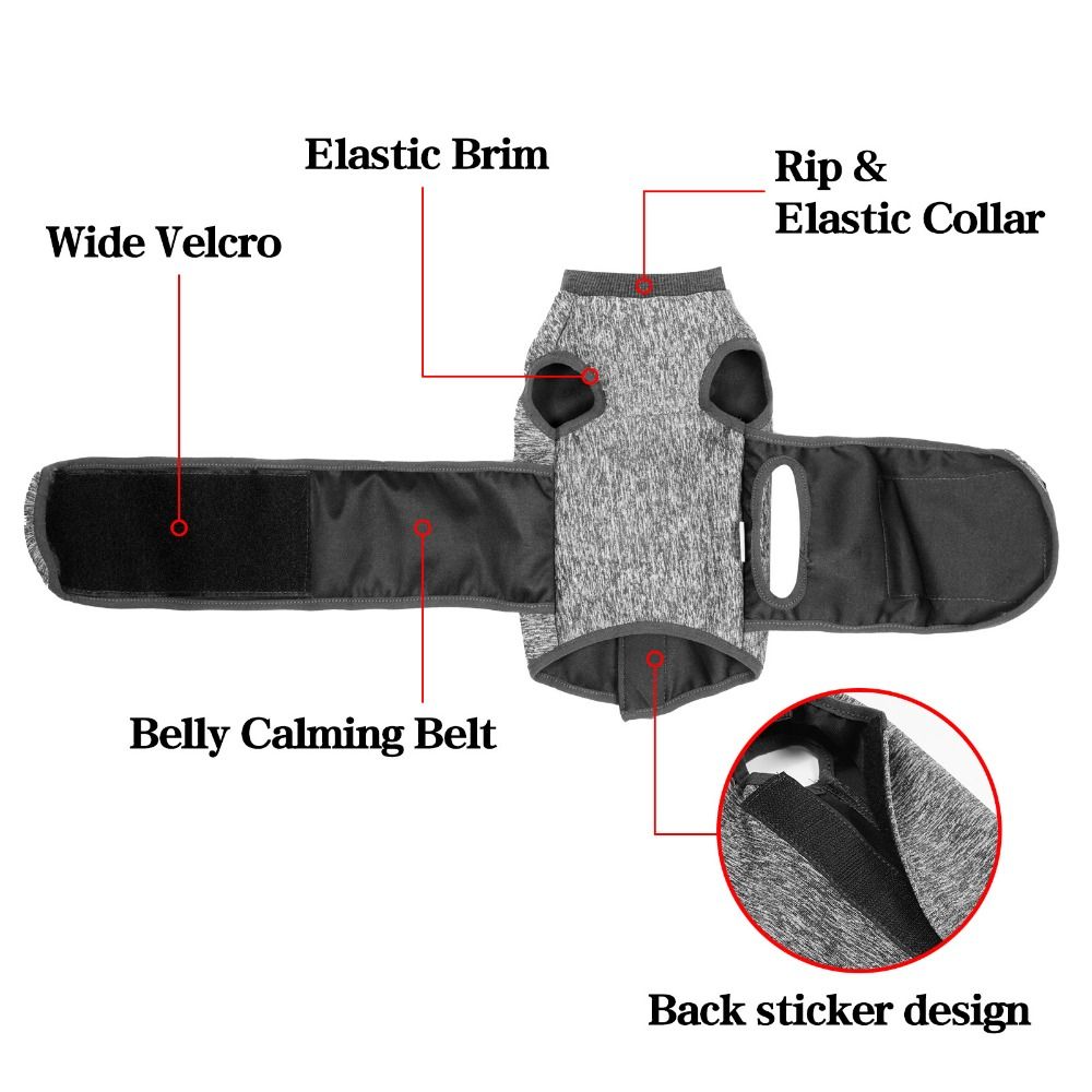 Adjustable Cat Calming Vest El – обзор и цена Dog Anxiety Vest