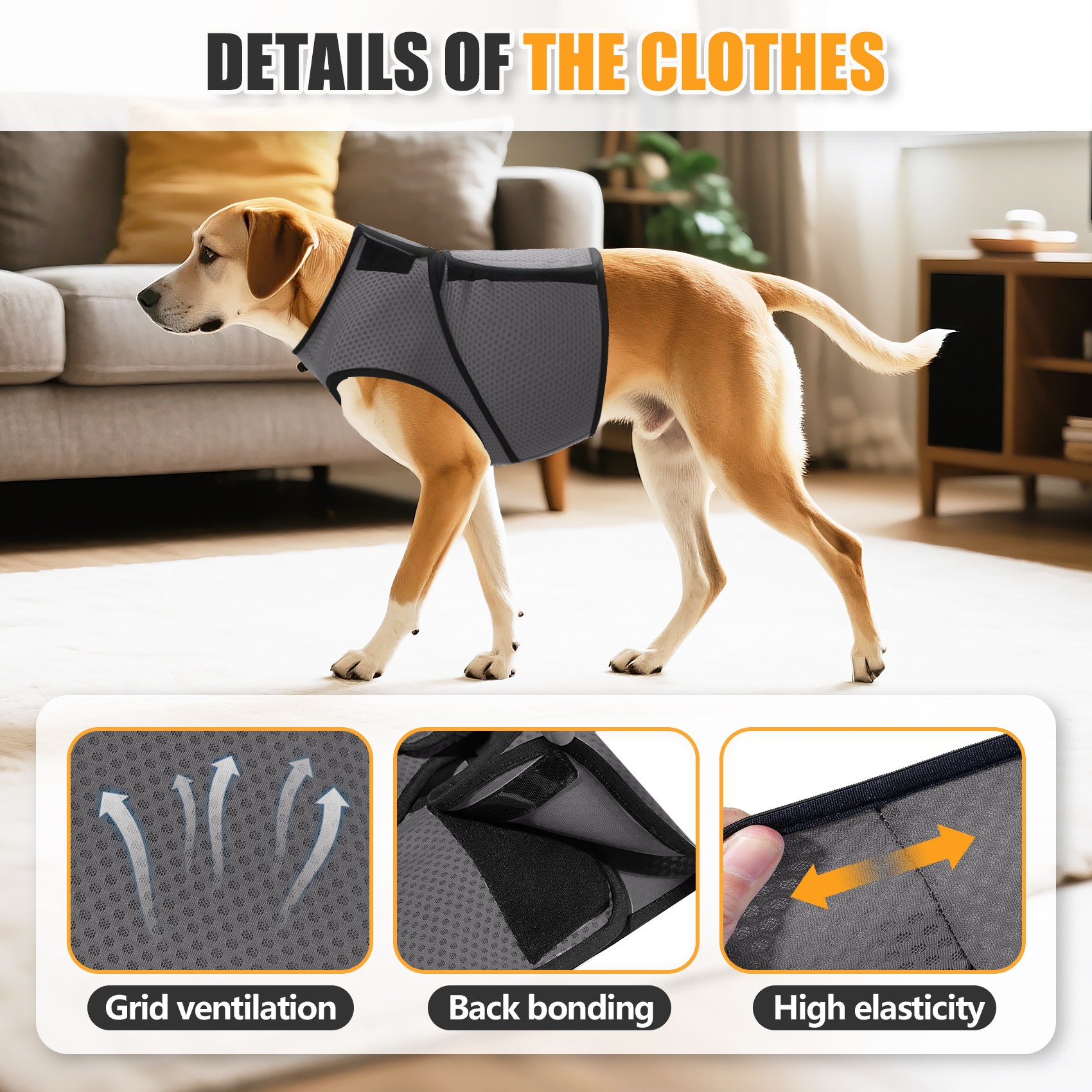 Breathable Mesh Dog Calming Ve – обзор и цена Dog Anxiety Vest