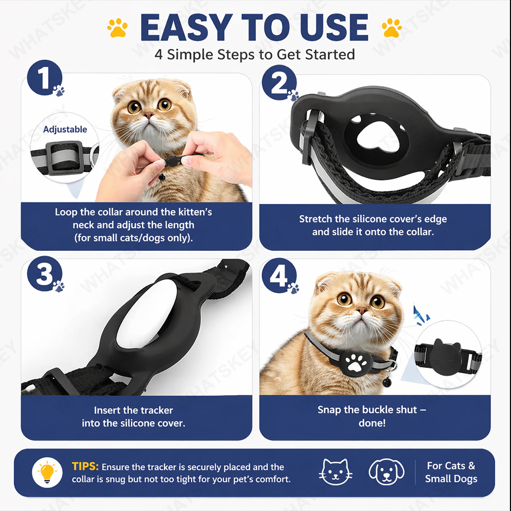 Adjustable Pet Collar Gps Trac – обзор и цена Pet Supplies Locations