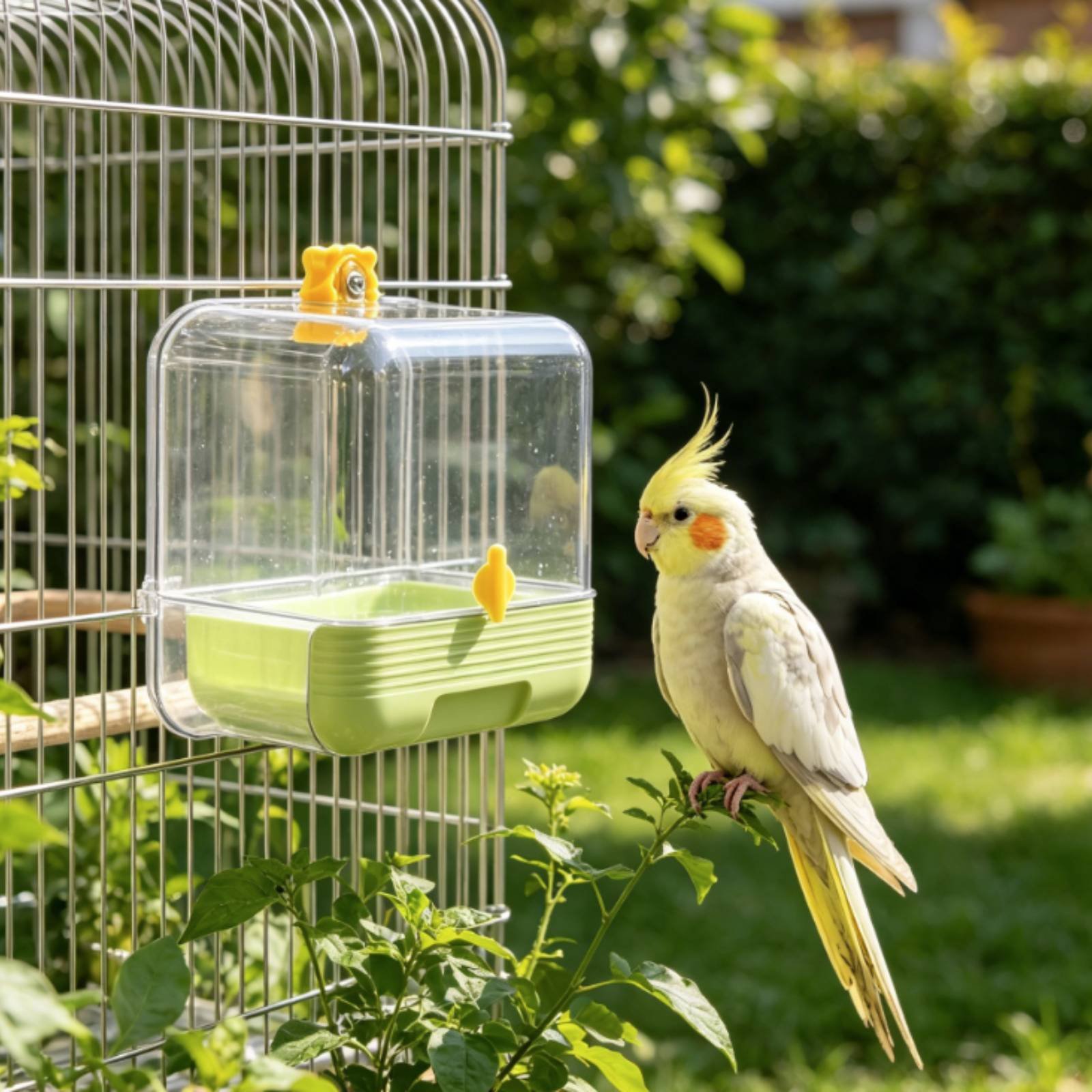Parrot Bathing Tub Multi Funct – обзор и цена Pet Supplies In