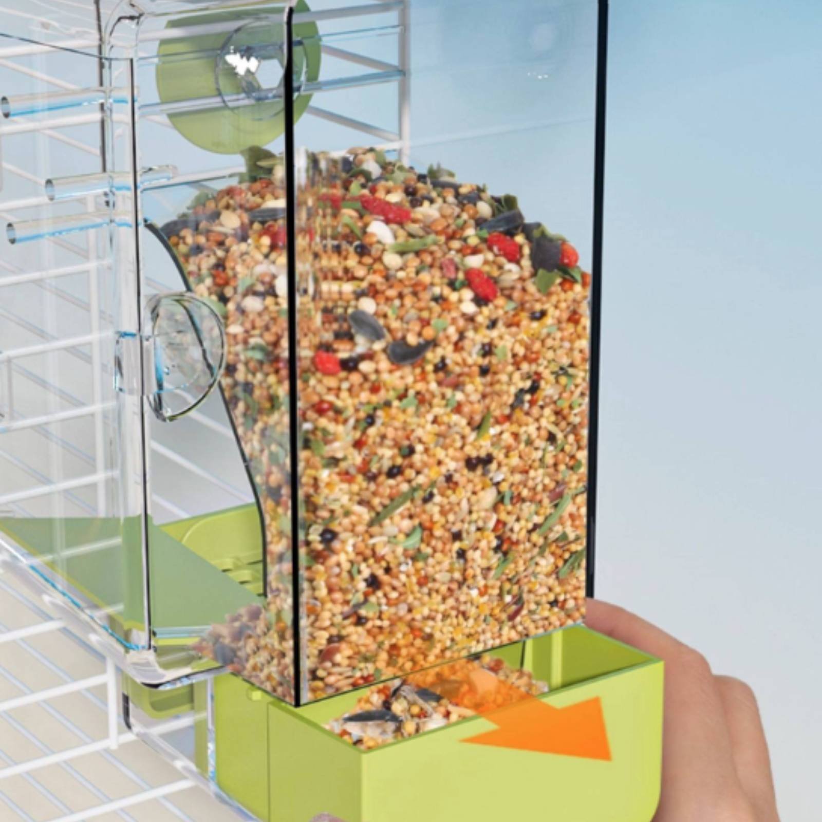 Seed Separating Feeder Splash- – обзор и цена Pet Supplies In