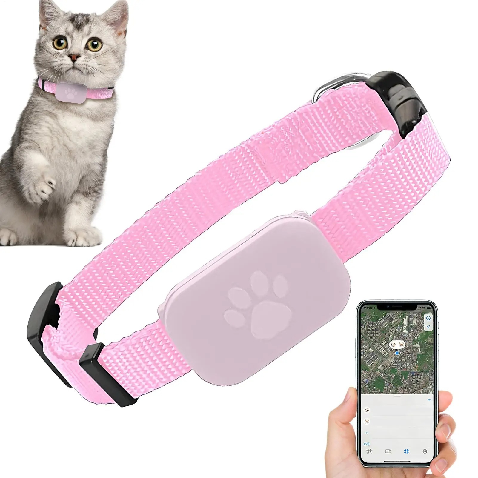 GPS Tracking Cat Collar for Ca – обзор и цена Pet Supplies Locations