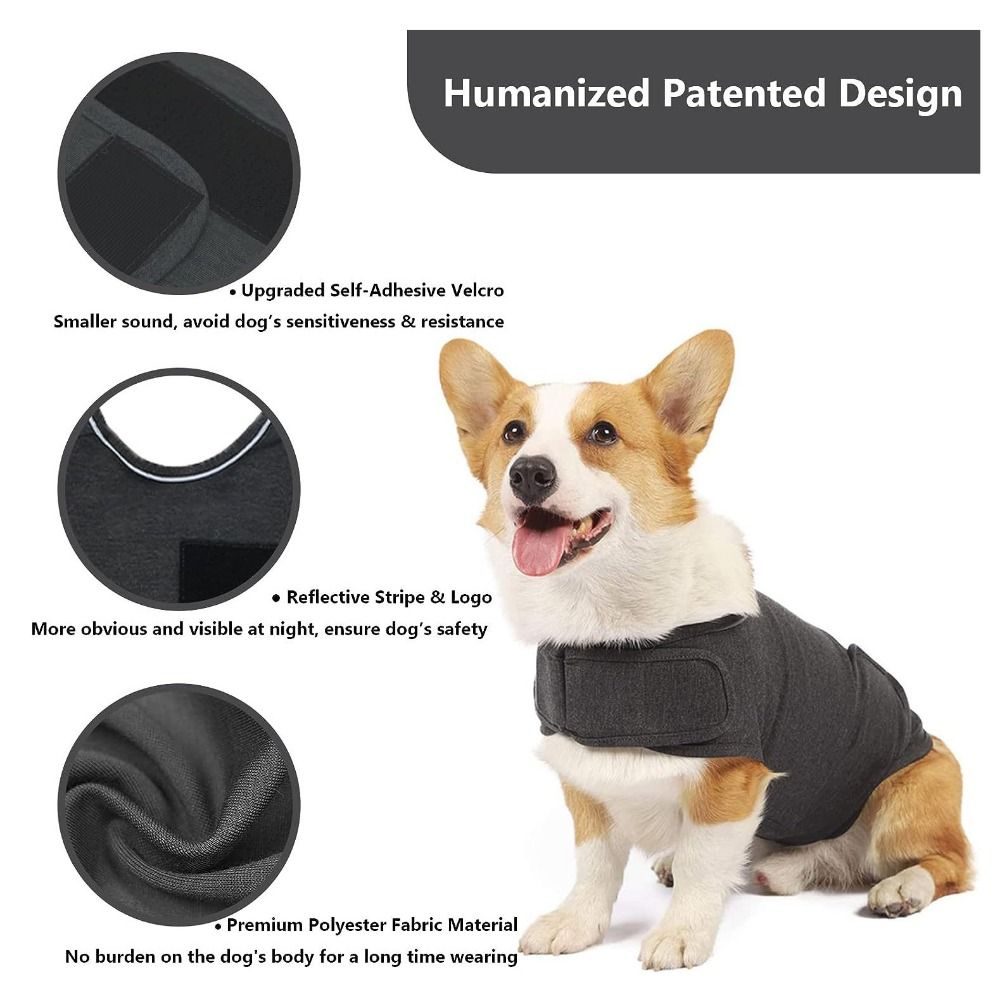 Pet Warm Vest Breathable Dog A – обзор и цена Dog Anxiety Vest
